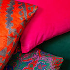 Boho Decorative Throw Pillow Covers, Set of 4, 18x18 Inch Modern Paisley Accent Pillow Covers 4-Pack - Image 5