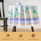 Maison d' Hermine Table Cloth Round Table 100% Combed Cotton 70" Diameter - Image 2