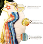Artilady Macrame Wall Hanging Tapestry, 3 Pakc Boho Sun Dream Catcher Decor - Image 3