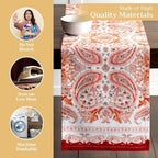 Maison d' Hermine Table Runner 100% Cotton 14.50" x 108" (Single Layer) - Image 3