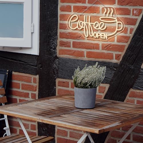 Open Neon Sign LED Coffee Storefront Night Light Decor for Cafe Station - Image 6