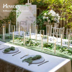 Hewory Hurricane Glass Candle Holders: 36 PCS Chimney Covers Bulk 12.6" H - Image 5