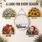 16 Pcs Interchangeable Welcome Sign For Front Door, Changeable Door Sign，16 - Image 6