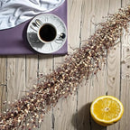 60" Pip Berry Garland - Artificial Spring and Summer Decorative Garland with Burgundy Cream Berries, Perfect for Front Door, Mantel, Centerpiece and Table Display Seasonal Décor - Image 5