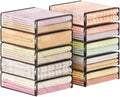 Lifewit 14L Clear Sheet Storage Bags 10 Pack, Zippered Clothes Storage Bags by Lifewit