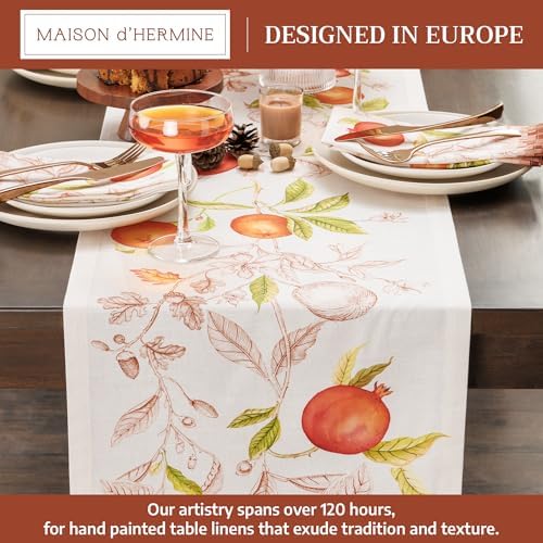 Maison d' Hermine Table Runner 100% Cotton 14.50" x 72" (Double Layer) - Image 2