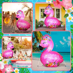 Vihose 5.5 ft Inflatable Flamingo Decoration with LED for Summer Party - Image 6