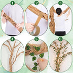 Yinder 41 Pcs Jungle Theme Decoration Set Classroom Decor, Pothos Leaf - Image 4