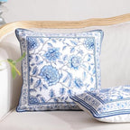 ISAENNE Designer Velvet Throw Pillow Cover,Set of 2,18"x18"-BlueWilow - Image 3