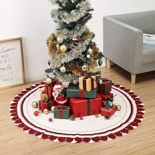 Mr. Pen- Christmas Tree Skirt 48 inches, Christmas Skirts for Xmas Trees - Image 5