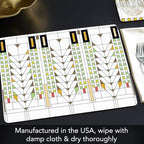 CounterArt Tree of Life by FLW Boxed Set of 4 Hardboard Placemats - Image 5
