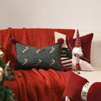 Green Christmas Throw Pillow Cover 12x20 inches - Image 4