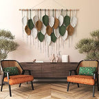 Large Macrame Wall Hanging Boho Woven Tapestry Chic Home Decor Wall Art - Image 3