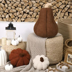 Beeveer 3 Pcs Fall Thanksgiving Pumpkin Pillows,Caramel & Cream - Image 4