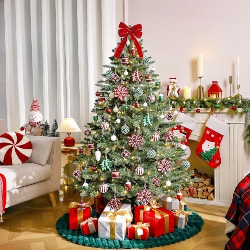SHareconn 106 PCS Christmas Ball Ornaments for Christmas Tree Decorations - Image 7