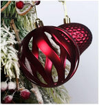 Christmas Tree Balls Ornaments Set, 48 Pcs Shatterproof Plastic Decorative Baubles Shiny Hanging Ball Ornaments for Xmas Tree Holiday Party Wedding Decoration, Dark Green - Image 6