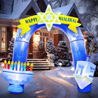 8FT Hanukkah Inflatable Arch Outdoor Decorations - Image 4