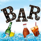 Pooqla Black LED Light Up Bar Sign For Home Bar Decor - Image 7
