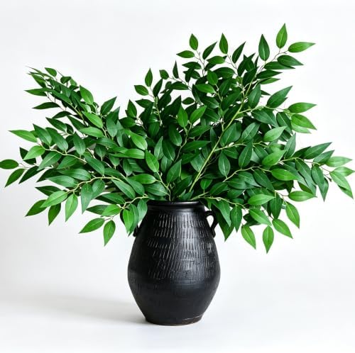 40pcs Italian Ruscus Greenery Garland 68cm Artificial Greenery Stems Home Decor - Image 6