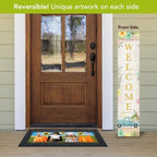 Briarwood Lane Spring Double Sided Reversible Pine Porch Leaner 47x9.5 Seasonal Trucks For Spring Porch Leaner - Image 2