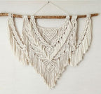 QLBUJ Large Macrame Wall Hanging Natural Driftwood Macrame Tapestry Above Headboard Boho Home Decor for Bedroom Living Room Apartment Wedding Party,36" W X 28" L by Unknown