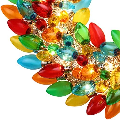 Mr. Christmas 18" Vintage Bulb Wreath - Multicolored - Image 5