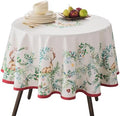 Maison d' Hermine Table Cloth Round Table Reusable 100% Cotton 69" Diameter by MaisondHermine