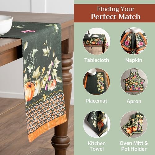 Maison d' Hermine Table Runner 100% Cotton 14.50" x 108" (Double Layer) - Image 5