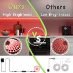 Red 30ft LED Lights Strip Indoor Rope Lights - Image 3