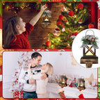 Therwen 2 Pcs Christmas Stocking Holders Lantern, LED, Classic, Bronze - Image 5