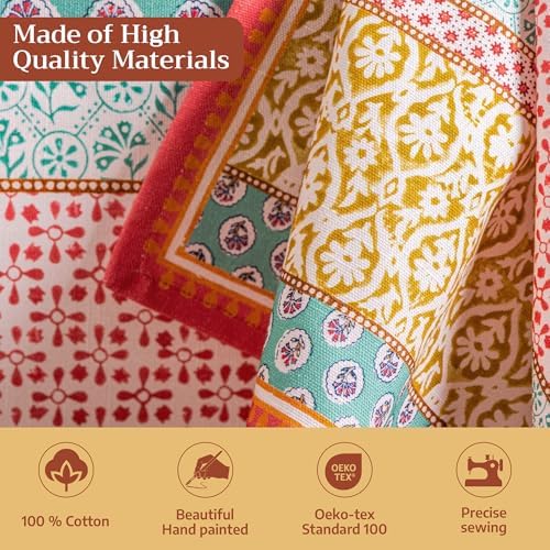 Maison d' Hermine Cloth Napkins Set of 6 Reusable 100% Cotton (20" x 20") - Image 3