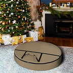 Covers & All Christmas Wreath Storage Bag 12 Oz with Carrying Handle & Dual Zipper - 100% Water Resistant Durable Material Storage Bag - Holiday Xmas Tear Resistant Bag (30" Dia x 7" H, Beige) by CoversAll