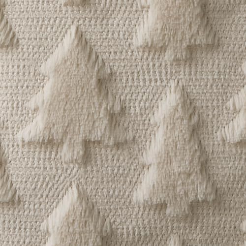 DFXSZ Christmas Tree Pillow Covers 26x26 Set of 2 Christmas Decor Beige - Image 5