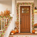 Fall Artificial Flower Garland 4 Pack Wildflower Floral Garland - Image 2