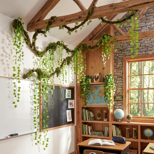 Giegxin 6 Pack Enchanted Forest Branch Vine, 75 Inch, Vines - Image 5