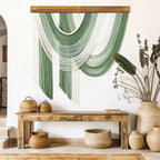 MEIVINES Large Macrame Wall Hanging Boho Tapestry Macrame Wall Art Decor - Image 4