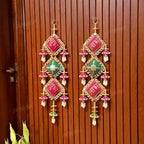 Divyakosh Handmade Multicolor Shubh and Labh Door Hangings, Welcome Tags, Temple & Diwali Decor, Pack of 2 - Image 5