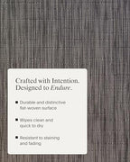 Chilewich Bamboo Placemats Set of 4, Round Woven Placemats - Image 3