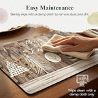 Pimpernel Wooden White Christmas Placemats - Set of 4 - Image 6