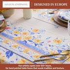 Maison d' Hermine Placemats Set of 4 Reusable 100% Cotton (13"x19") - Image 2