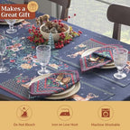 Maison d' Hermine Cloth Napkins Set of 4 Reusable 100% Cotton (20" x 20") - Image 5