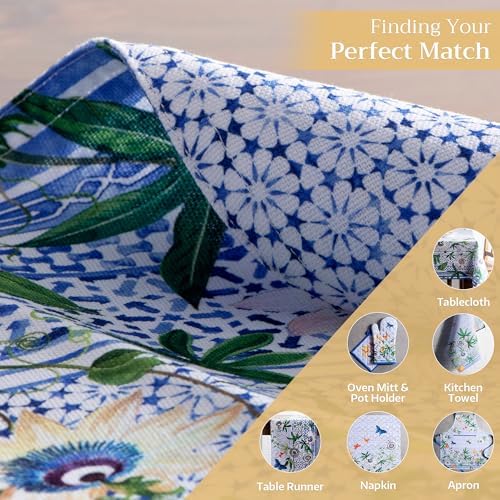 Maison d' Hermine Placemats Set of 4 Reusable 100% Cotton (13"x19") - Image 6