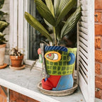 Midogaigai Abstract Face Planter Pots for Indoor Plants&Flowers Home Decor - Image 4