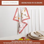 Maison d' Hermine Cloth Napkins Set of 4 Reusable 100% Cotton (18" x 18") - Image 2