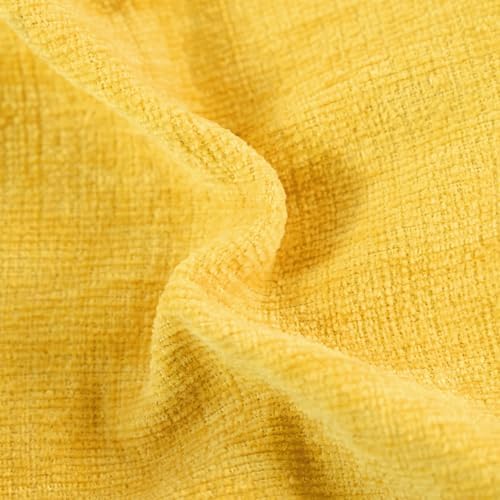 CaliTime Decorative Throw Pillow Covers 18 X 18 Inches Mustard Yellow - Image 2
