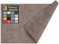 Homaxy PU Faux Leather Placemats for Dining Table, Set of 6, Dark Brown by Homaxy