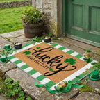 Moucuny 2 Coir Outdoor Mat,Non Slip, 24'' X 35'',16'' X 28'', Lucky - Image 5