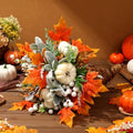 Knitgrip Thanksgiving Fall Table Harvest Cornucopia Centerpiece, Green by Knitgrip