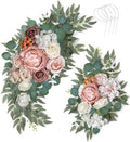 Artificial Wedding Arch Flowers Floral Swag Welcome Sign Ceremony Decor by AitnWoy