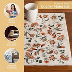 Maison d' Hermine Placemats Set of 4 Reusable 100% Cotton (13"x19") - Image 3